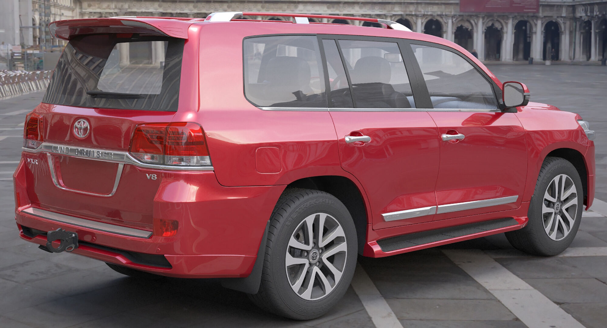 Toyota Land Cruiser J200 3D model_3