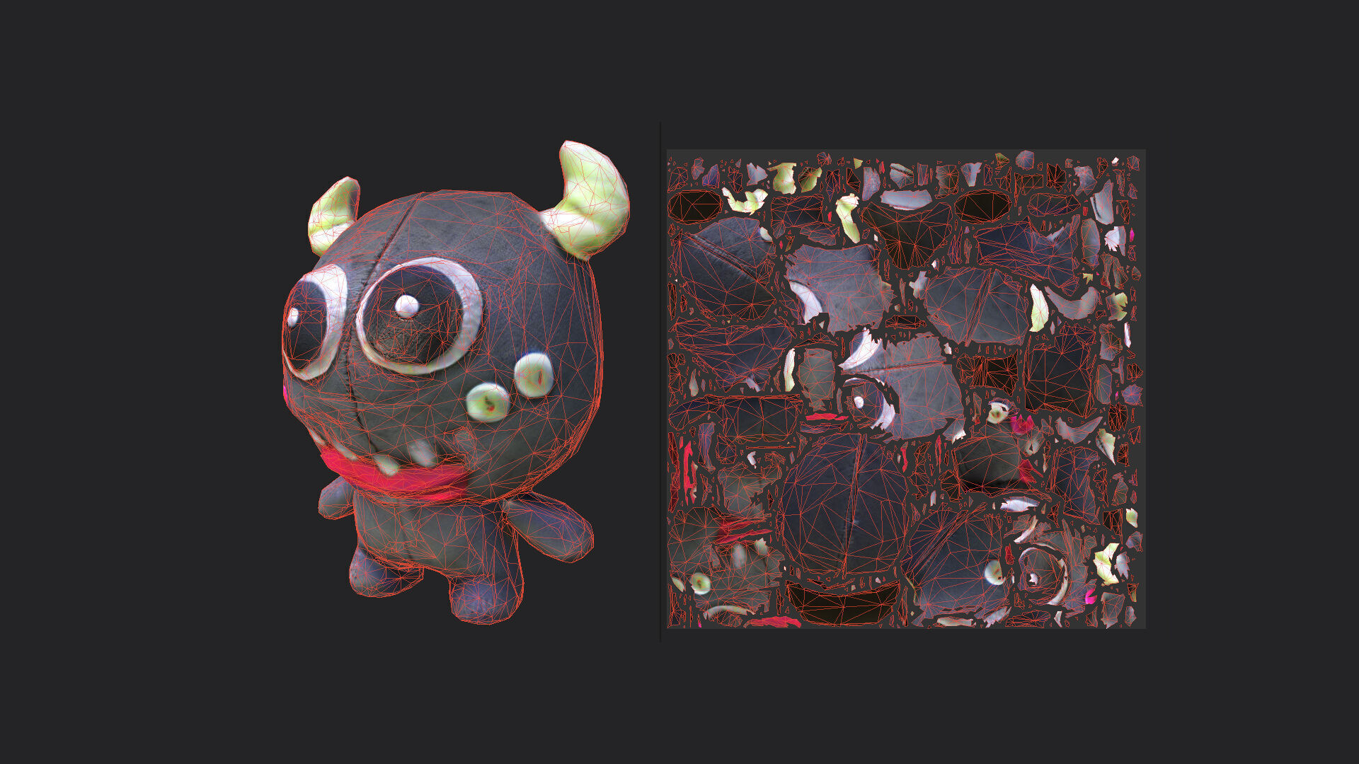 Plush toys 3D Model 005 Low-poly 3D model_11