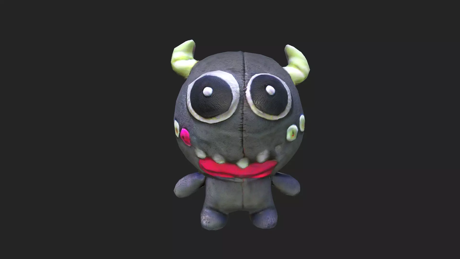 Plush toys 3D Model 005 Low-poly 3D model_0