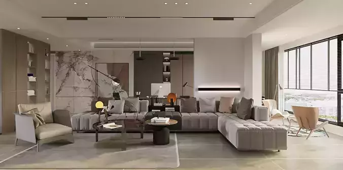 Modern living room