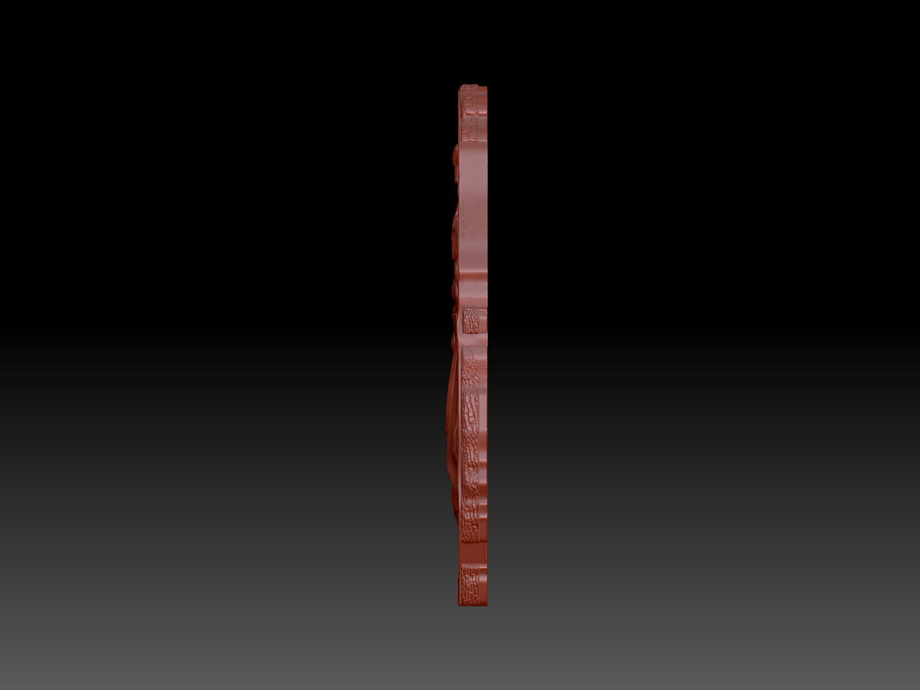 Couple and child 3D print model_1