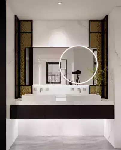Modern bathroom 3D model