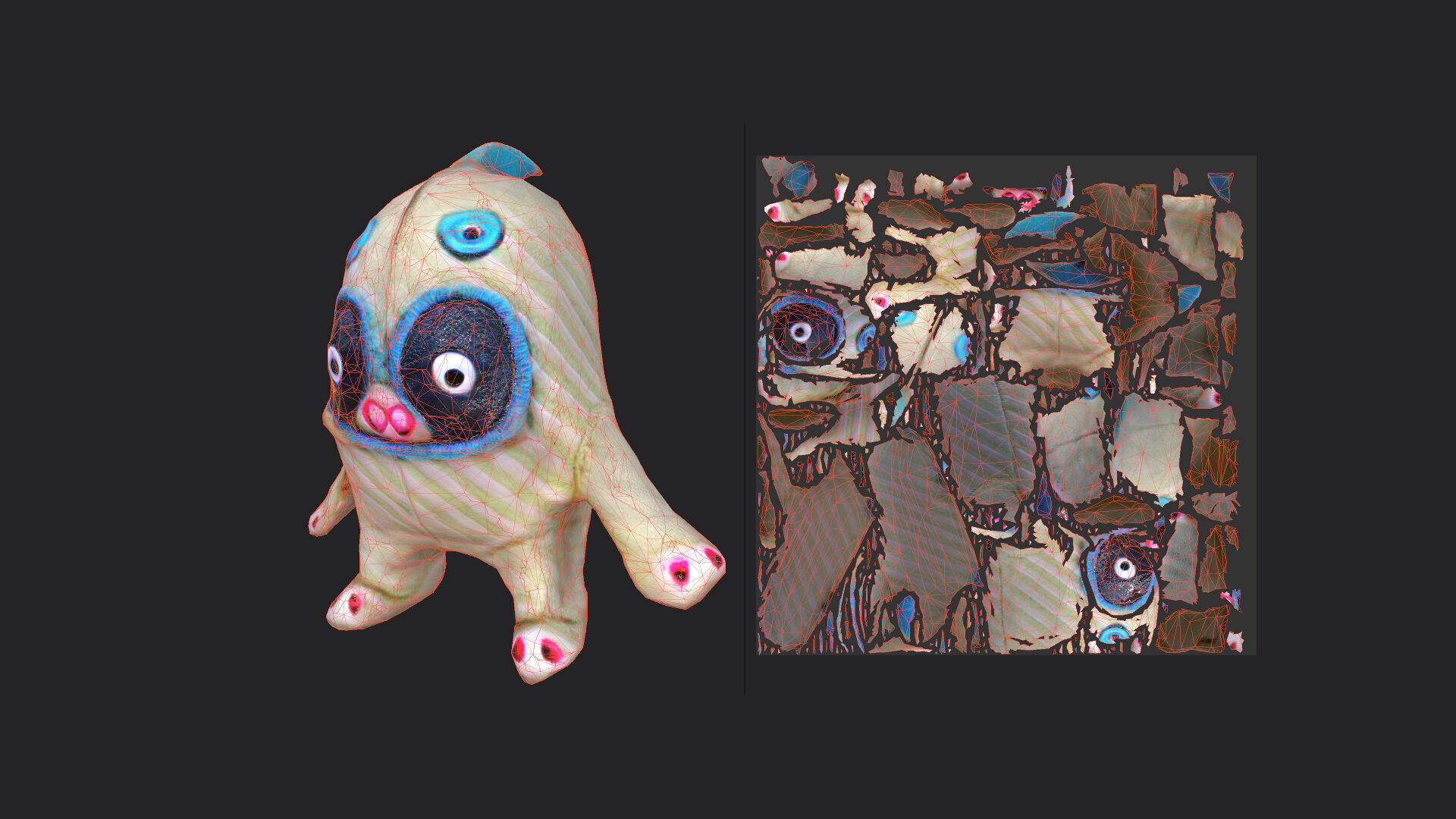 Plush toys 3D Model 006 Low-poly 3D model_11