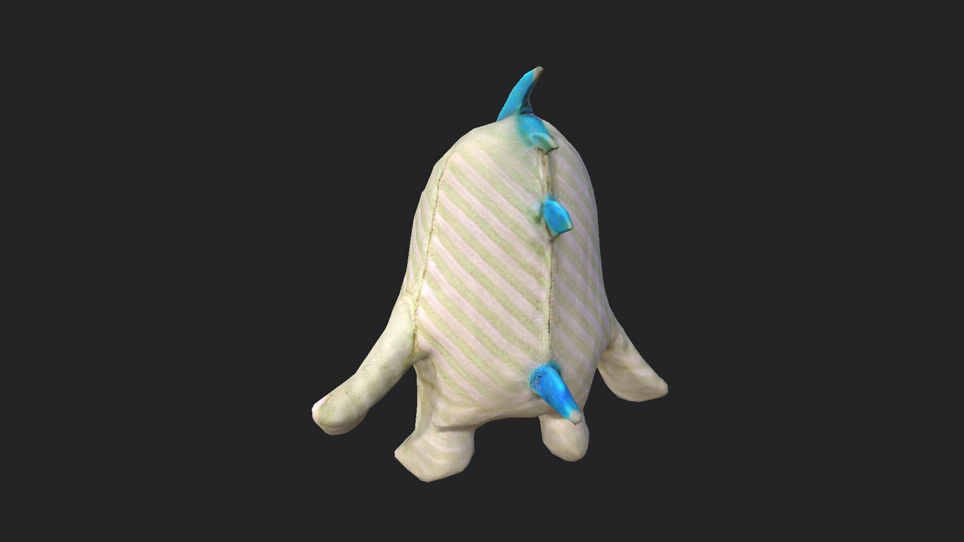 Plush toys 3D Model 006 Low-poly 3D model_4