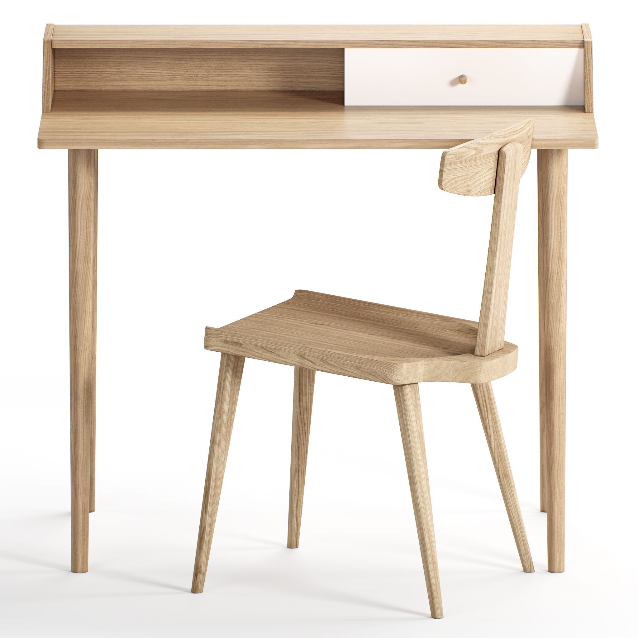 Desk Clayroy 3D model_2