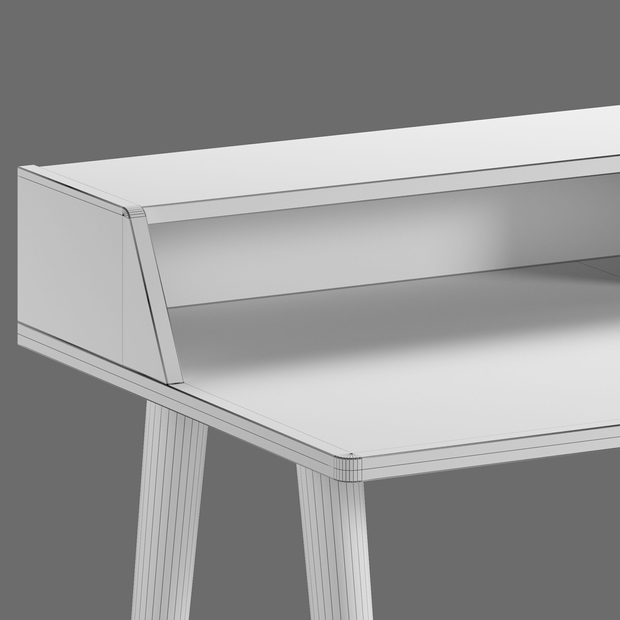 Desk Clayroy 3D model_7