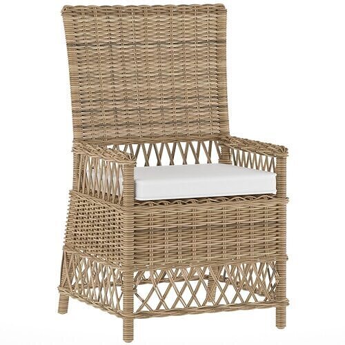 Benedict Outdoor Chair 3D model