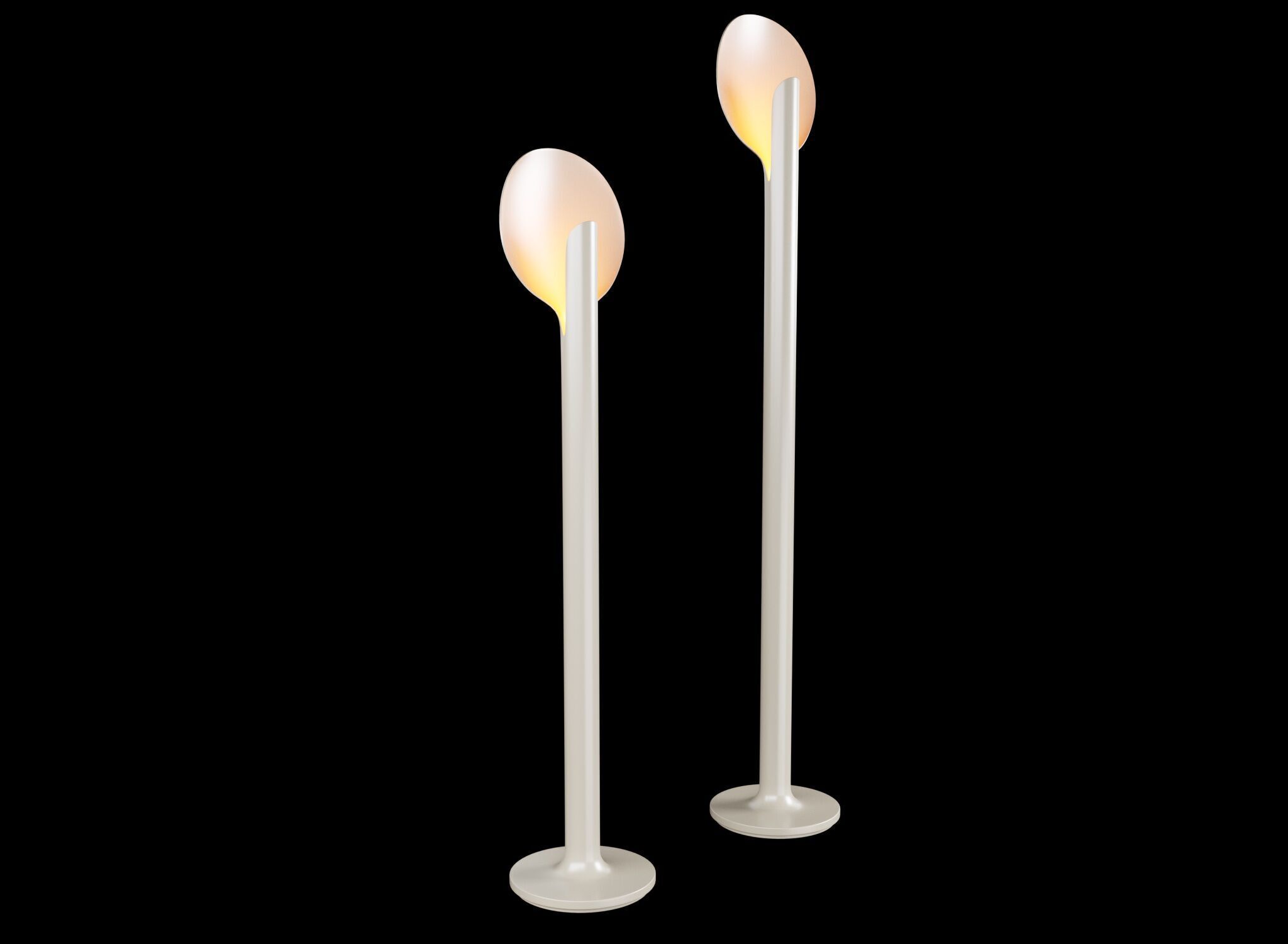 Lampes Elysee Low-poly 3D model_2