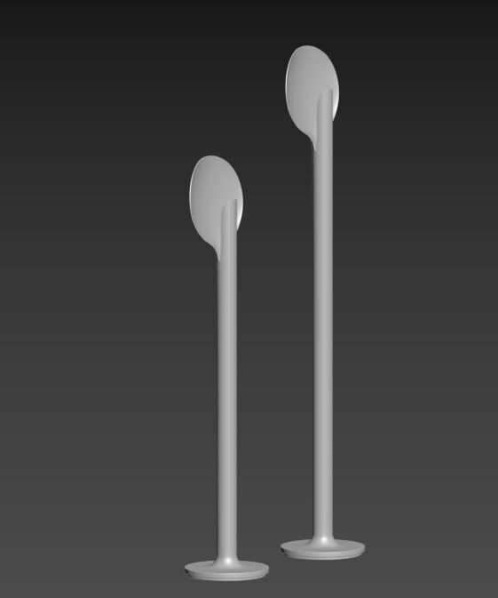 Lampes Elysee Low-poly 3D model_8