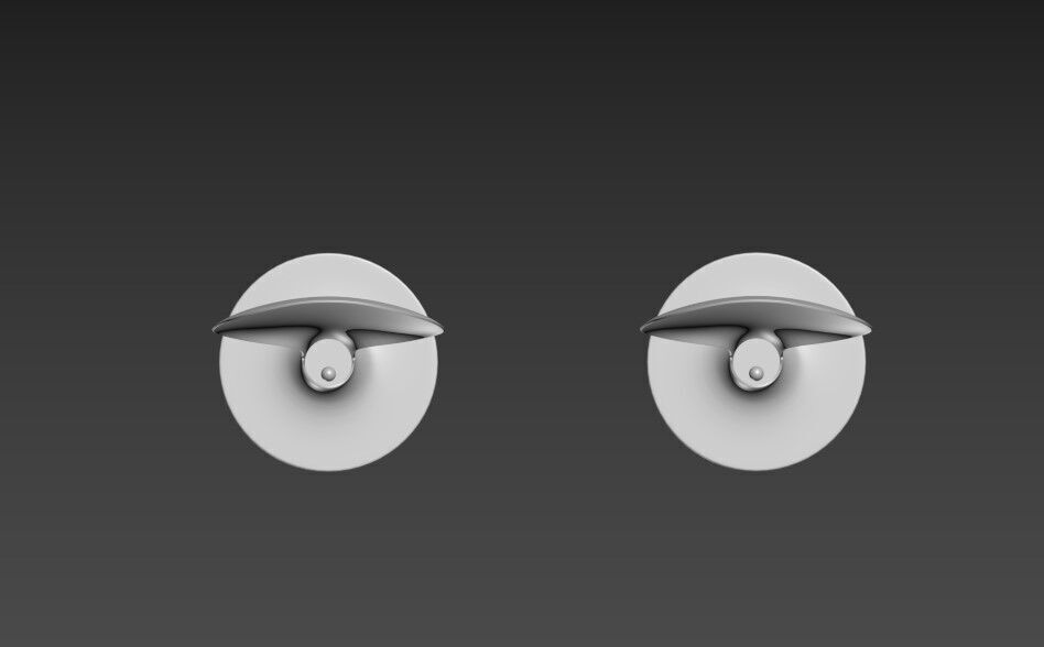 Lampes Elysee Low-poly 3D model_9