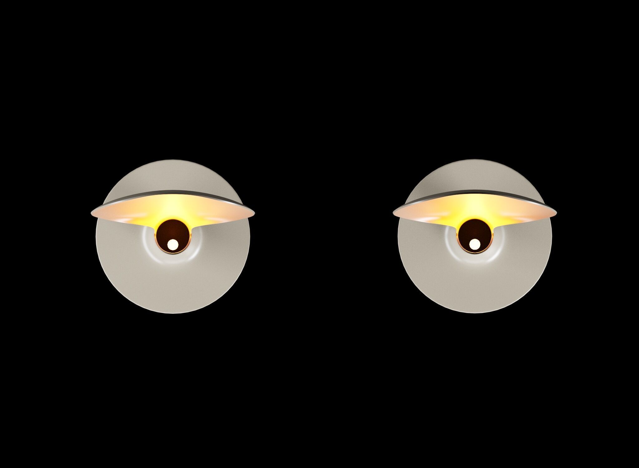 Lampes Elysee Low-poly 3D model_5