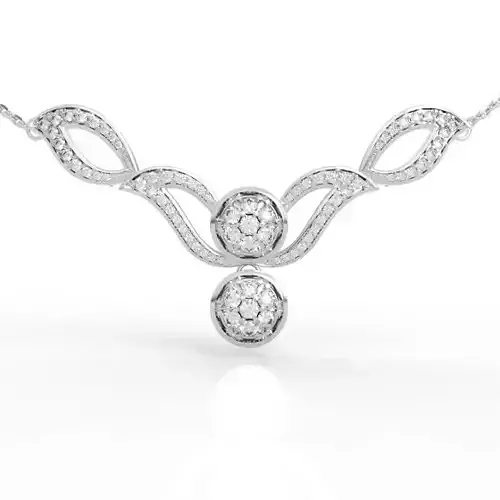 Wing Diamond Pendant