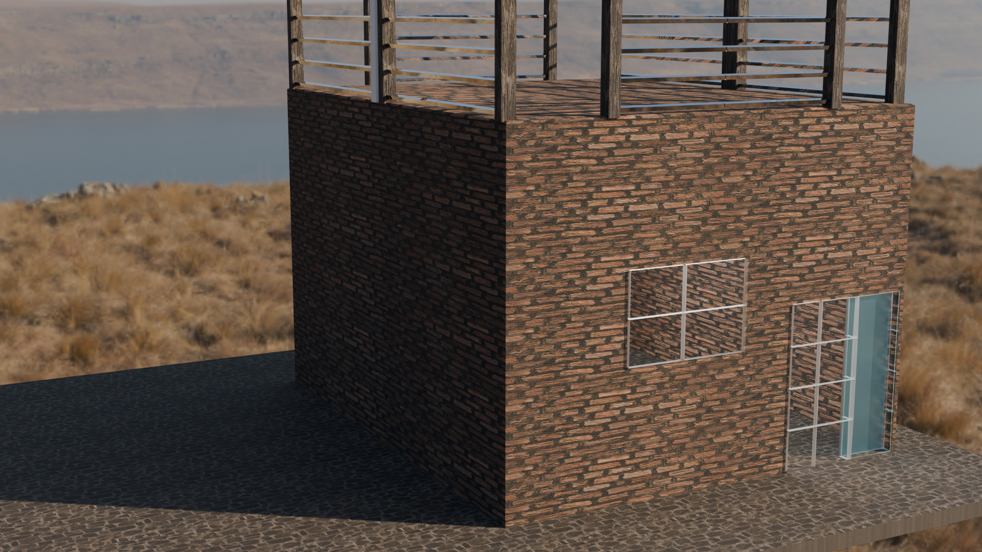 casa Basica 3D 3D model_2