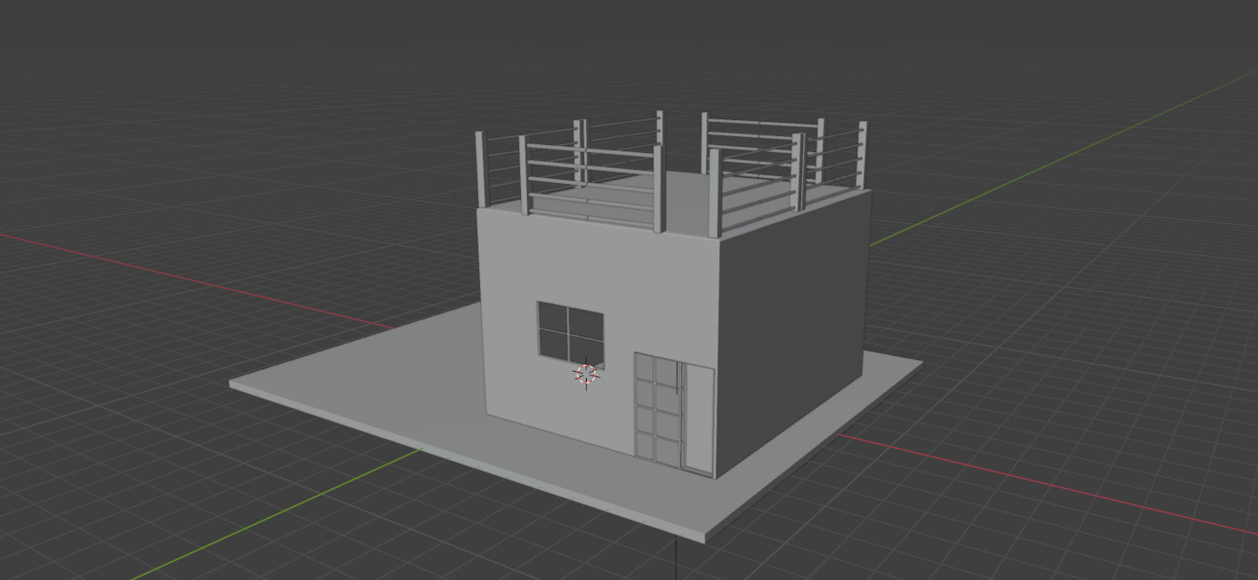 casa Basica 3D 3D model_1