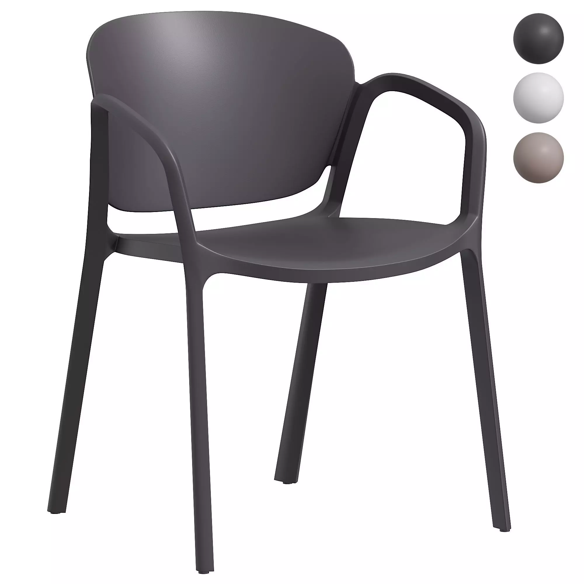 CHAIR ANIA by La Forma 3D model