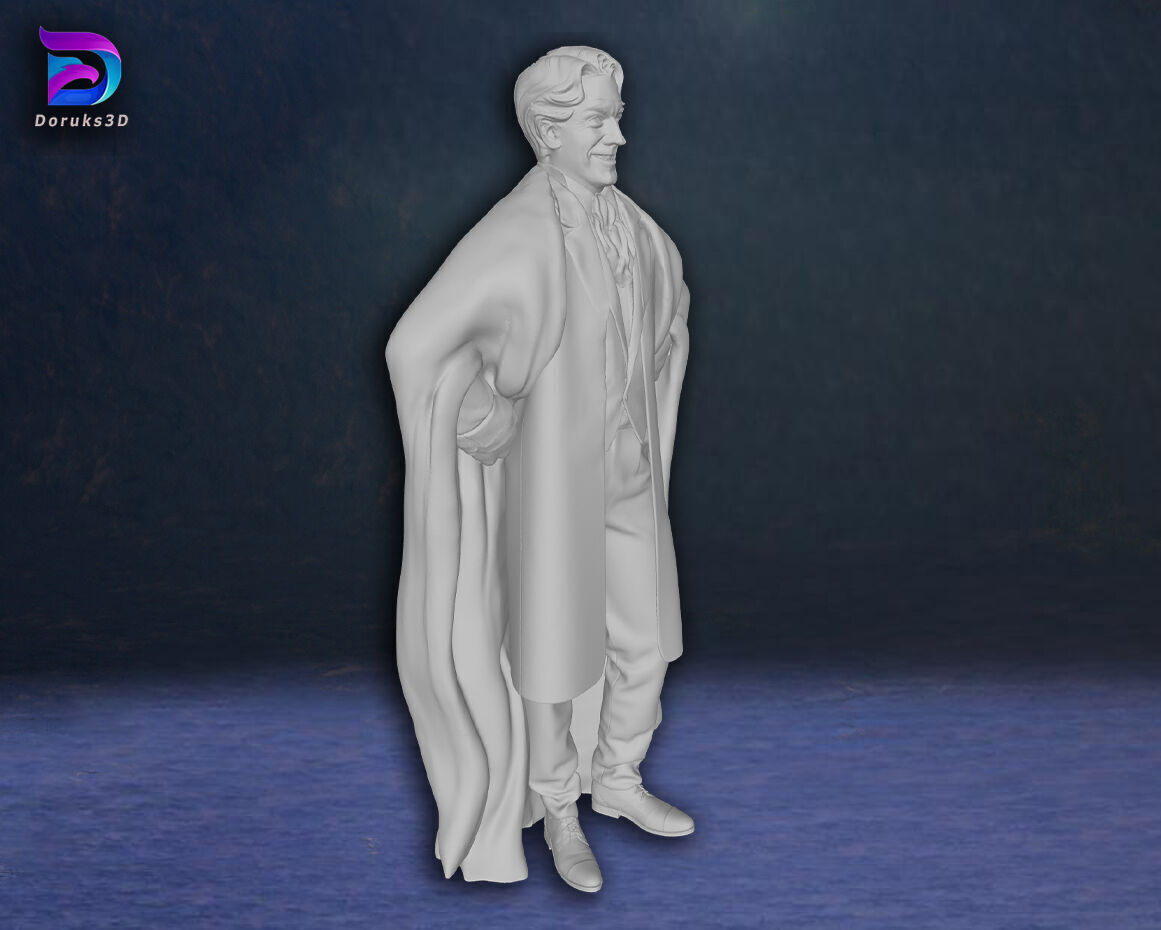 Gilderoy Lockhart Harry potter Action Figures Custom 3D print model_5