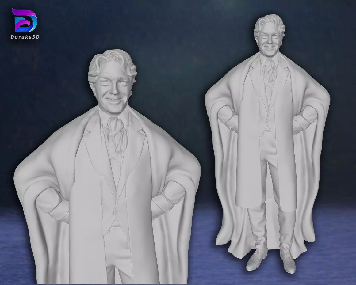 Gilderoy Lockhart Harry potter Action Figures Custom 3D print model_0