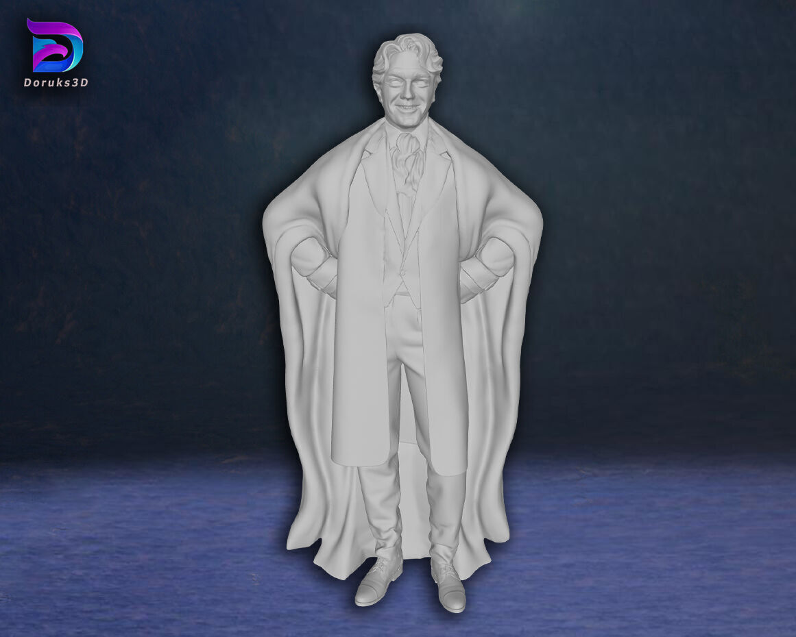 Gilderoy Lockhart Harry potter Action Figures Custom 3D print model_1