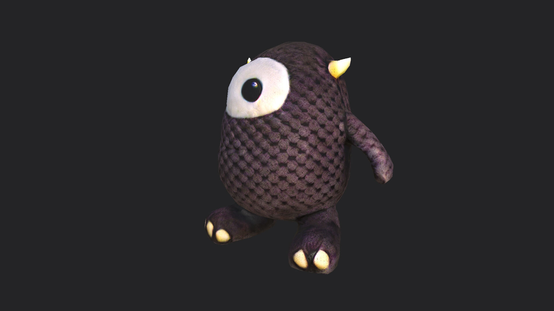 Plush toys 3D Model 008 Low-poly 3D model_1