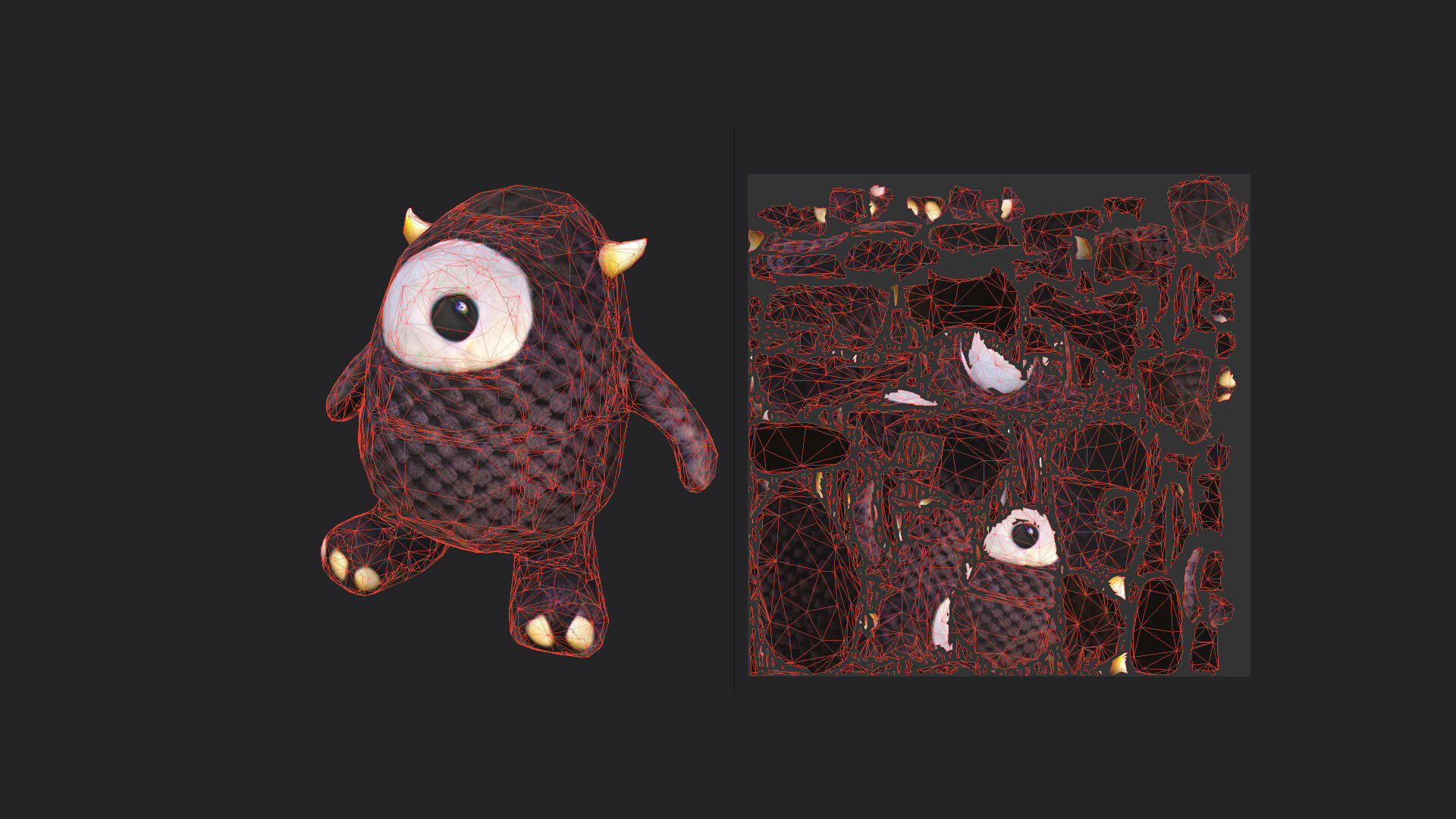 Plush toys 3D Model 008 Low-poly 3D model_12