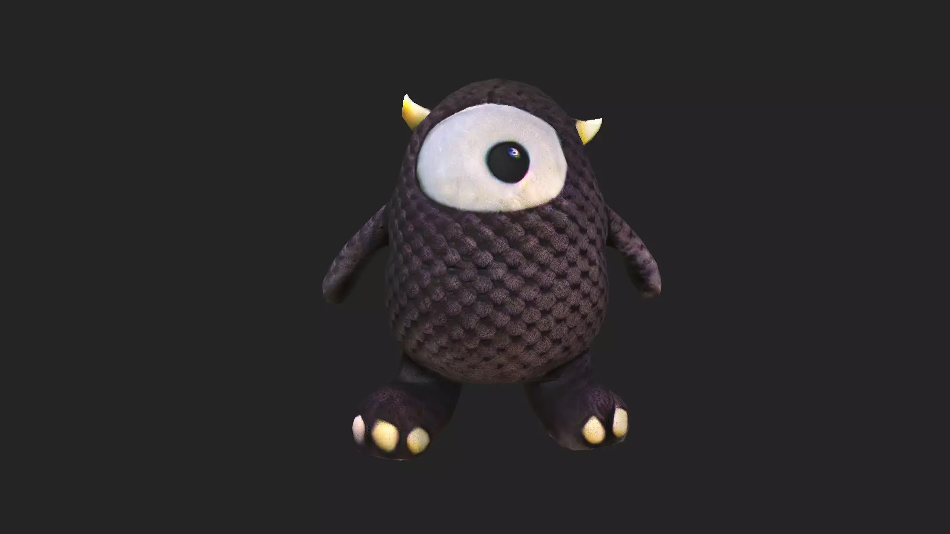 Plush toys 3D Model 008 Low-poly 3D model_0
