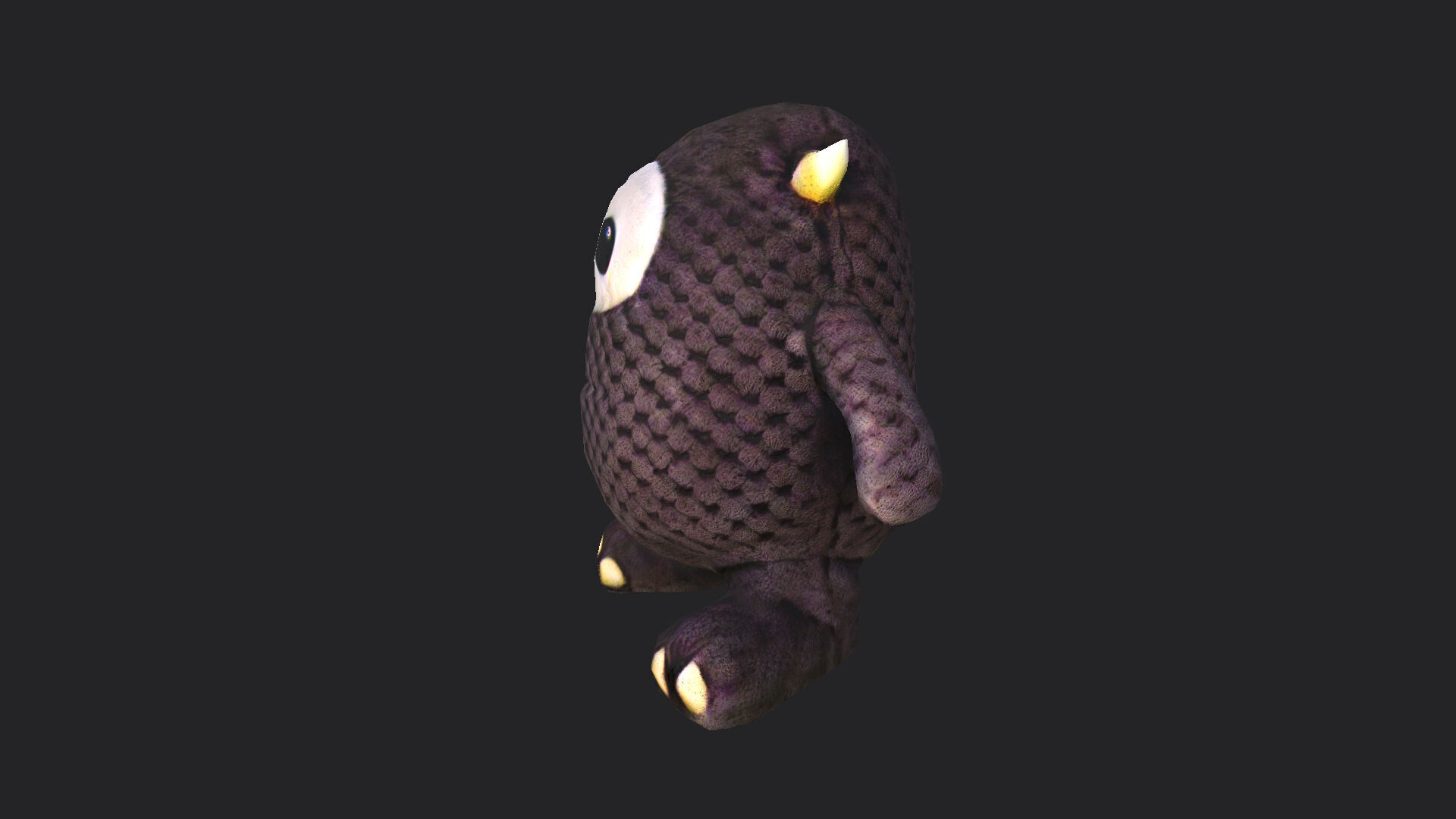 Plush toys 3D Model 008 Low-poly 3D model_2