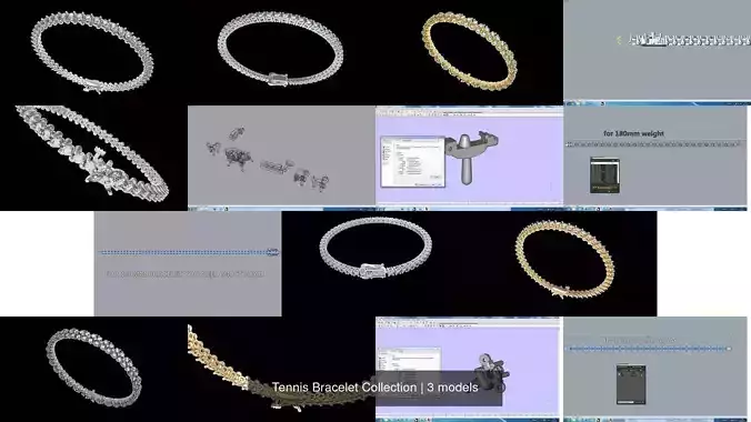 Tennis Bracelet Collection 