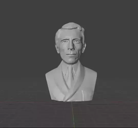 Claude Shannon 3D print model