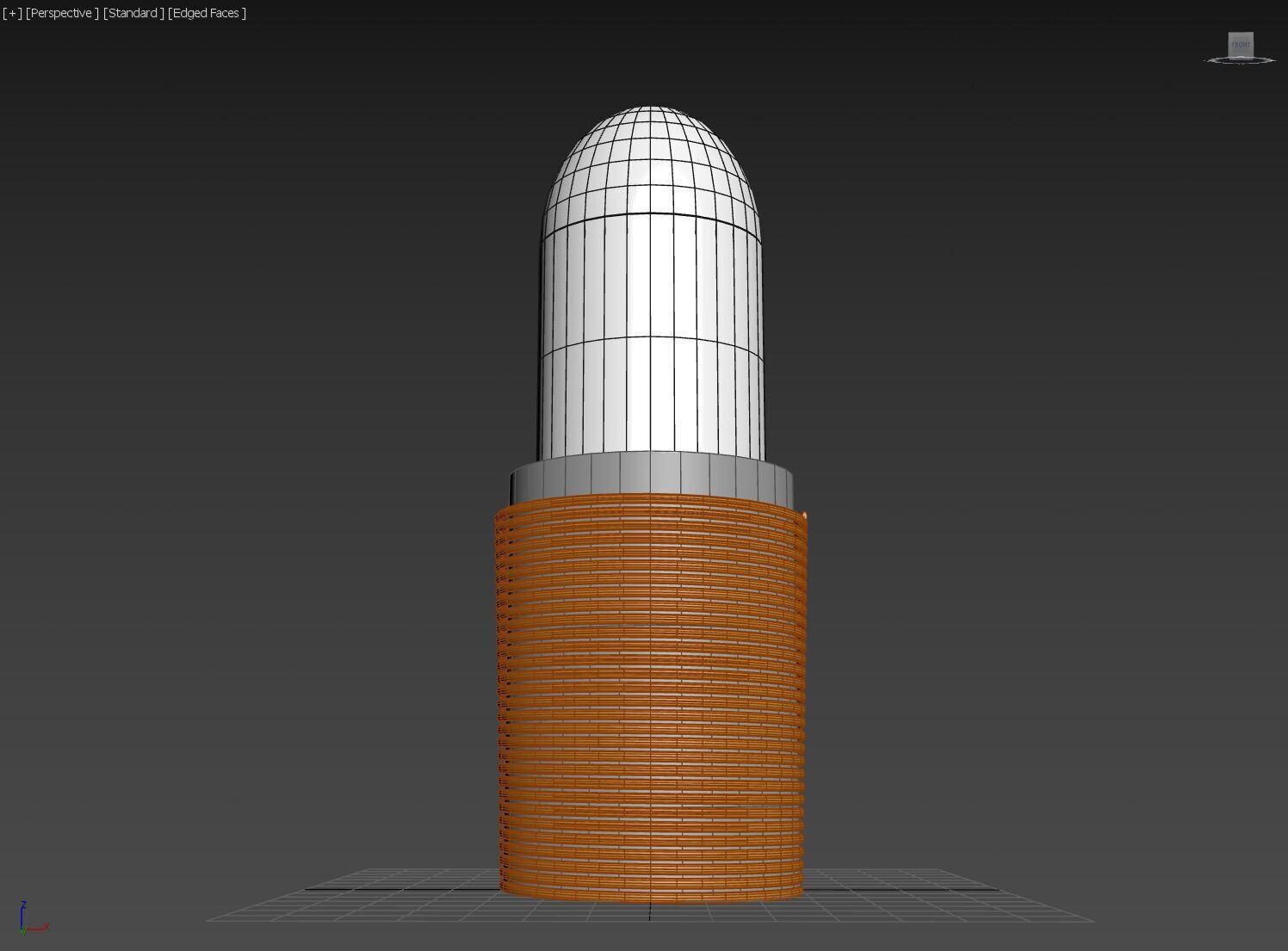 Magnetically Assisted Solenoid Rocket Launcher Pad - Concept 3D model_1