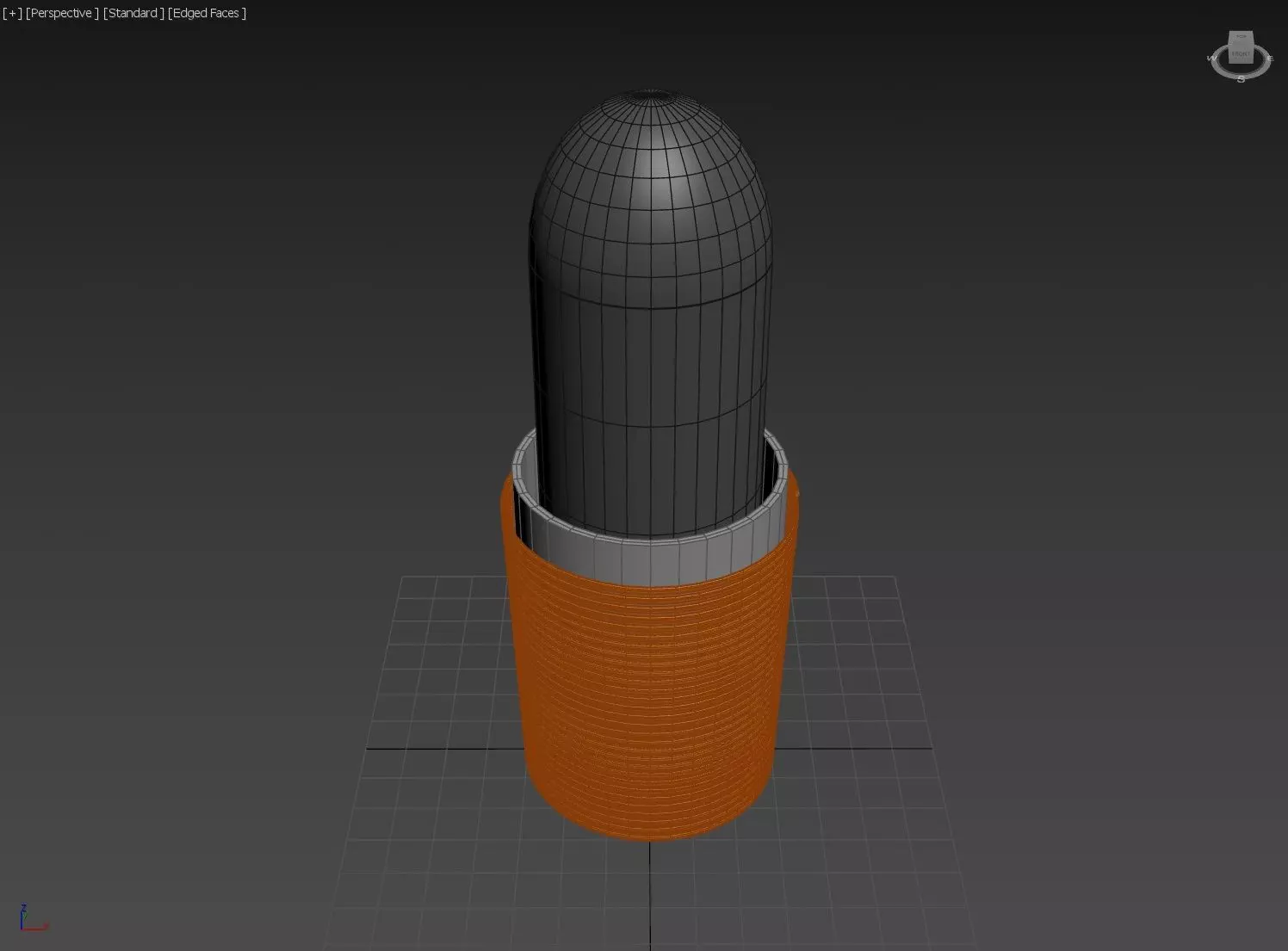 Magnetically Assisted Solenoid Rocket Launcher Pad - Concept 3D model_0