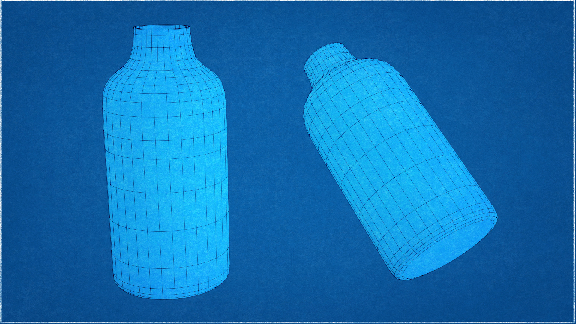 Decorative Cylinder Wooden vase 3D model_10