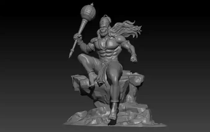 Lord hanuman ji 3D print model