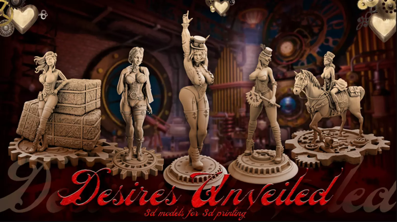 Desires Unvelied 3D Model Collection_0