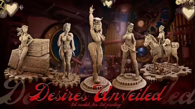 Desires Unvelied  3D Model Collection