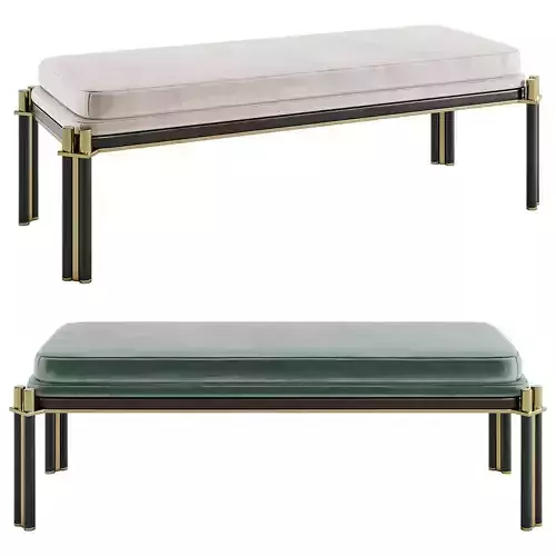 Tudor Capital Collection Bench 3D model