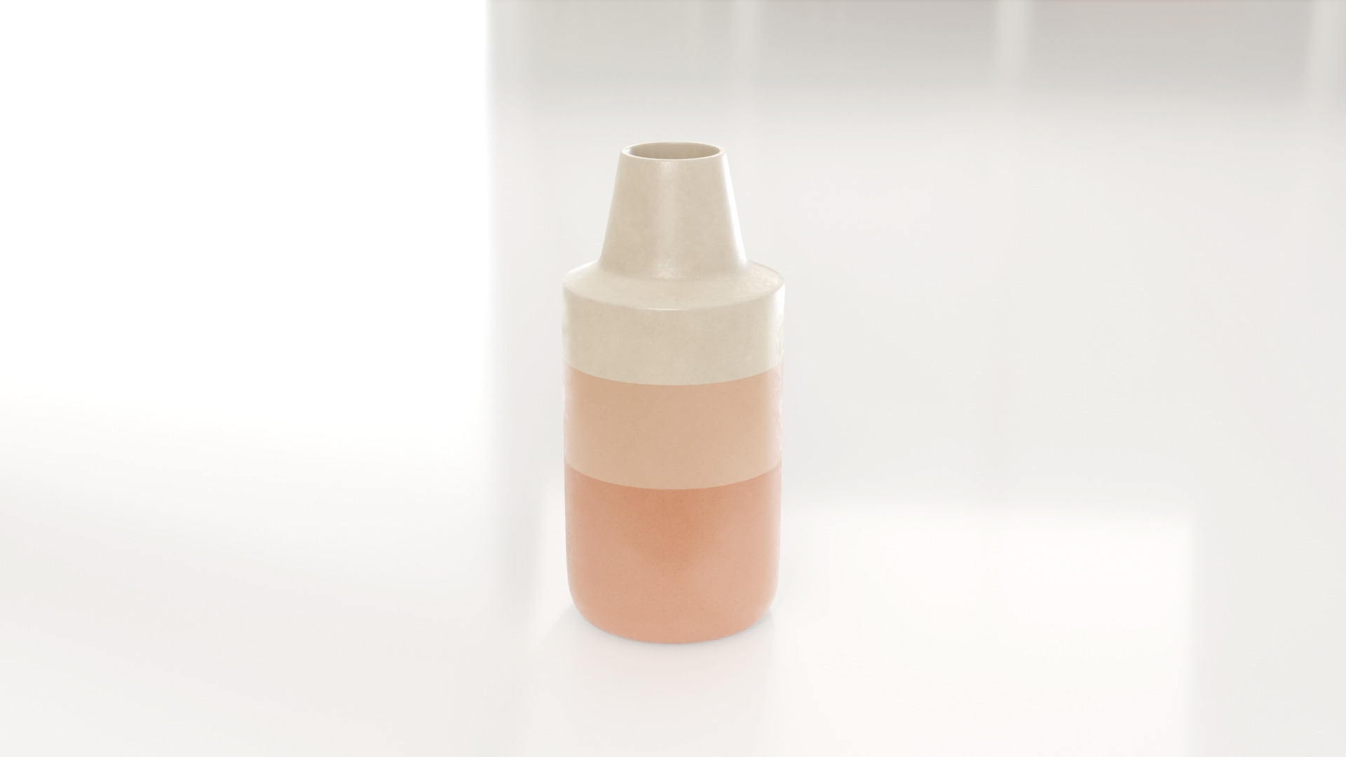 Decorative Cylinder Vase Small Color 3D model_2