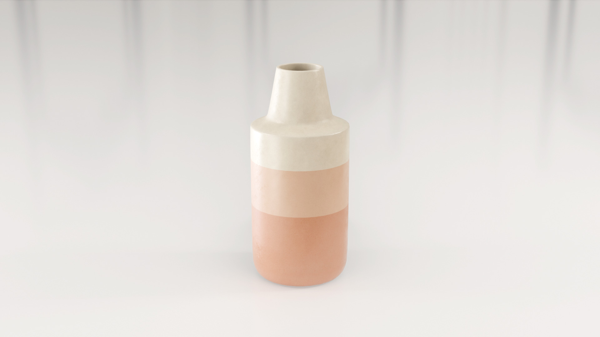 Decorative Cylinder Vase Small Color 3D model_4
