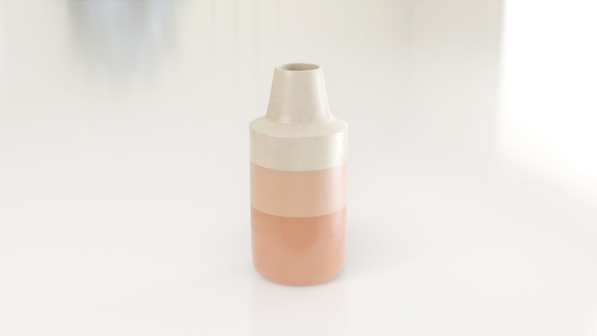Decorative Cylinder Vase Small Color 3D model_1