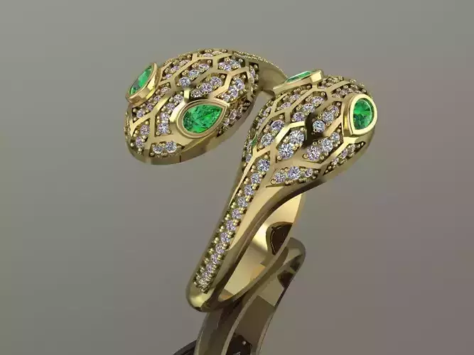 Bvlgari Snake Serpenti Earrings