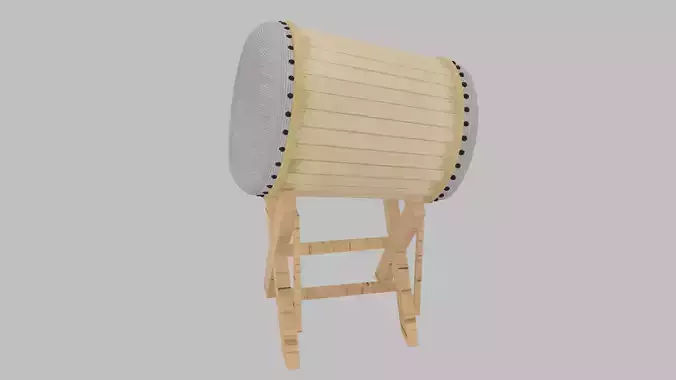 Bedug 3D model