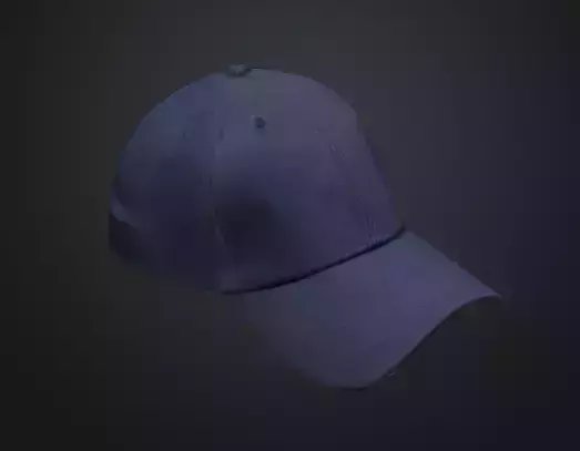 Baseball cap 3D model
