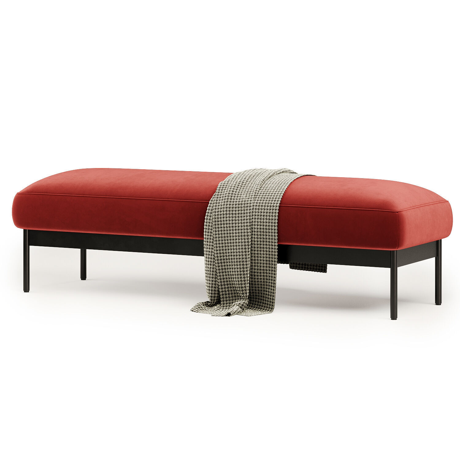 puff puff bench 3D model_3