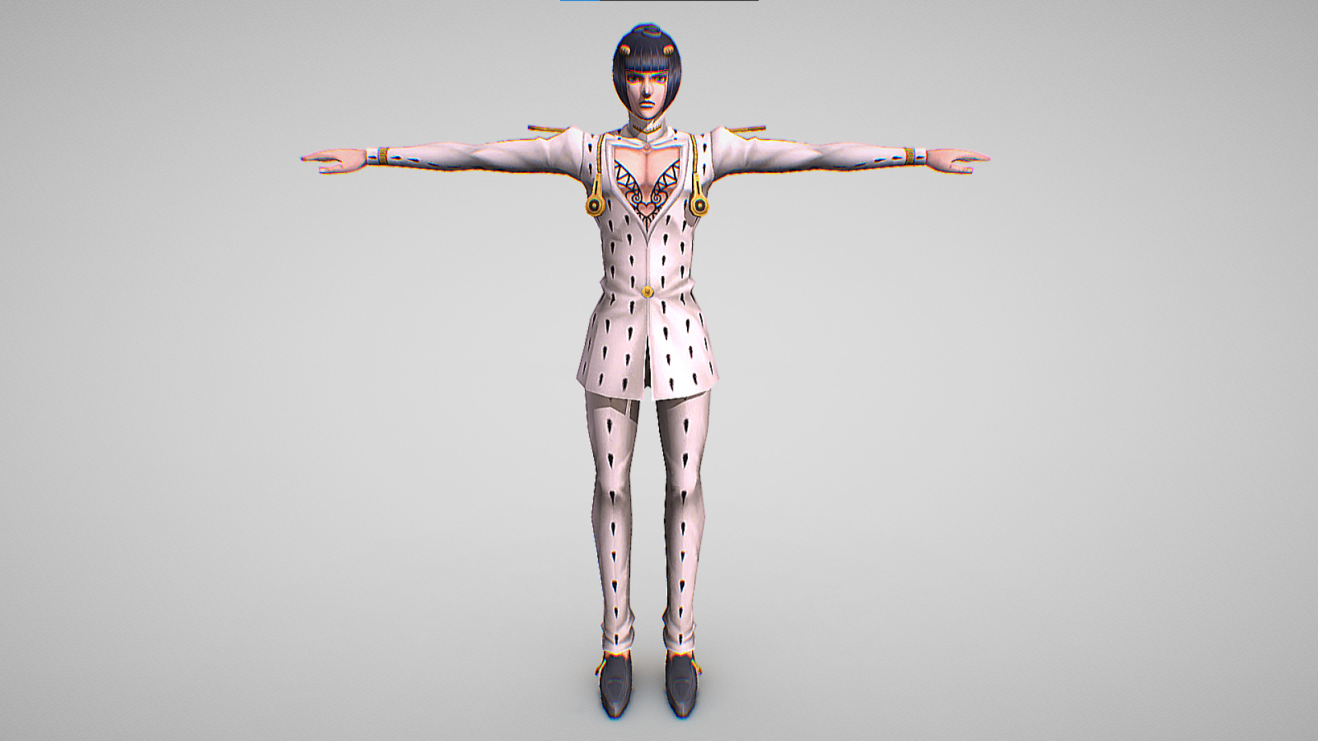 Bruno Bucciarati - Jojo Bizarre Adventure - Diamond Records Low-poly 3D model_1