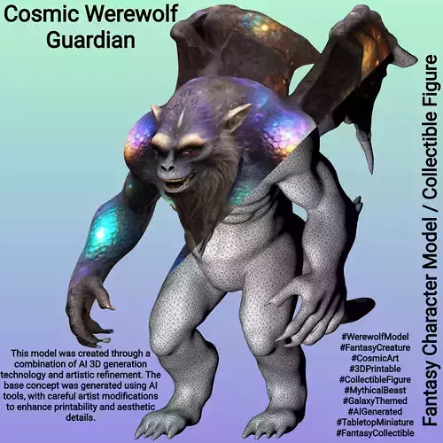Cosmic Werewolf Guardian