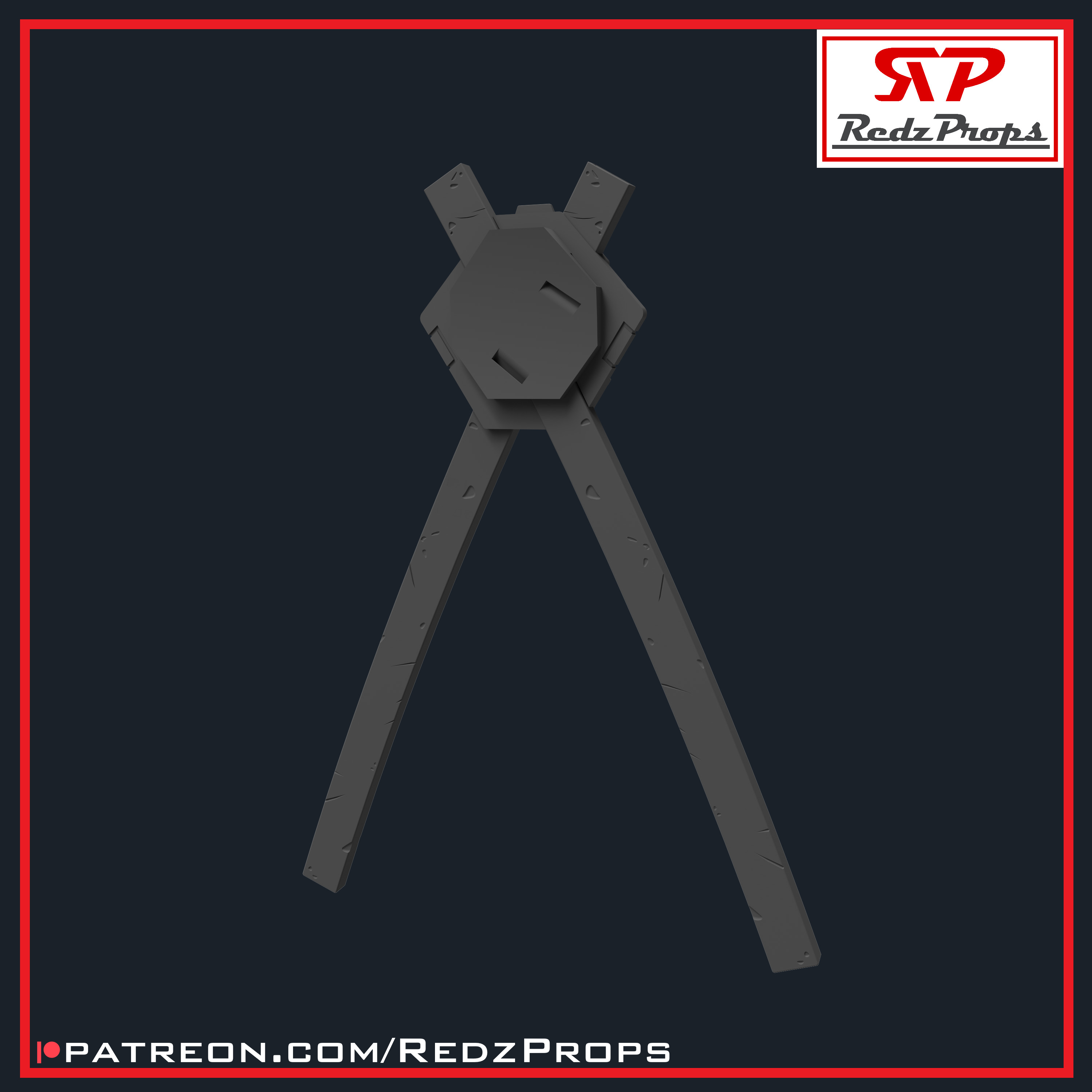 Deadpool 2 Katana Sheath Cosplay Prop 3D print model_2