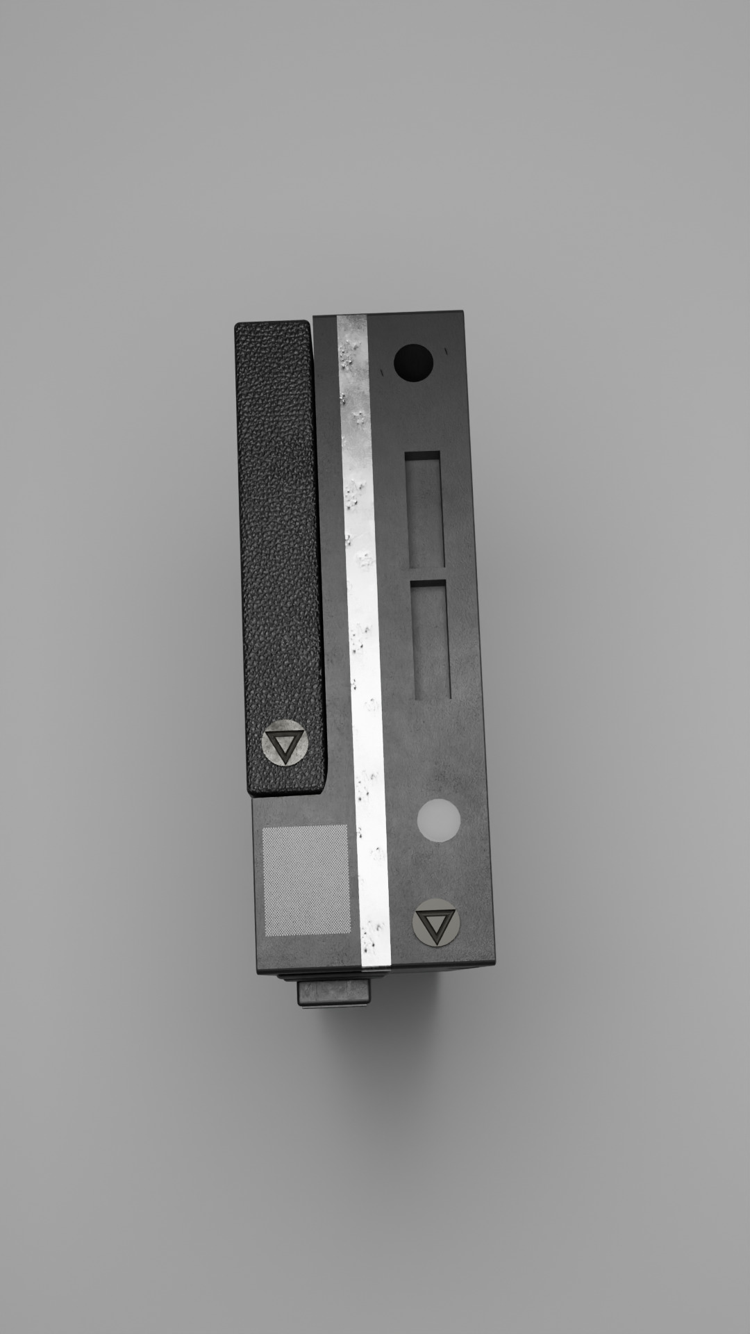 Radio Tape 3D model_3