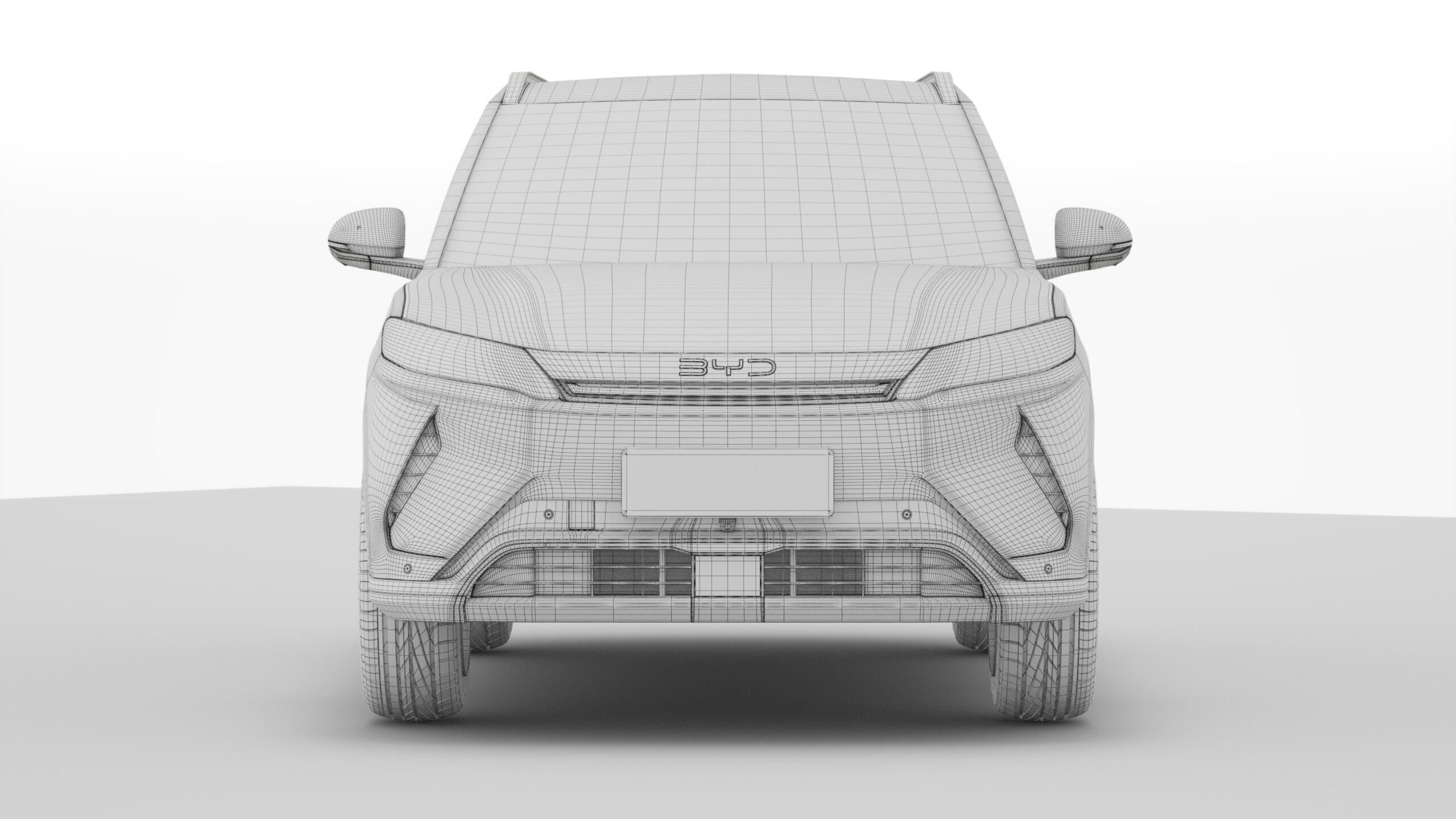 2025 BYD Atto 2 With Interior 3D model_15