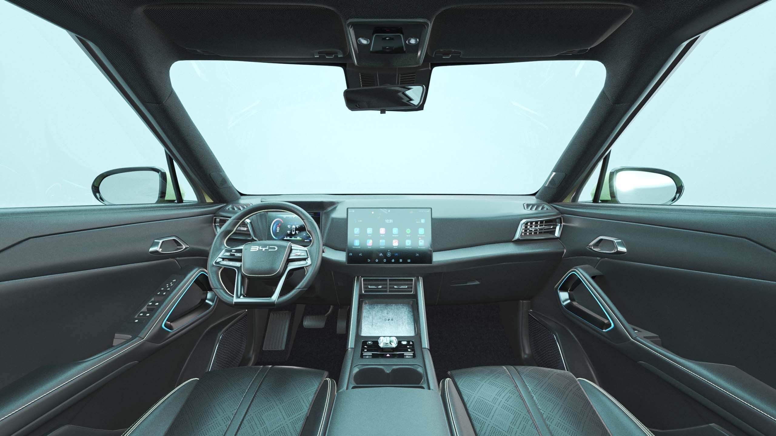 2025 BYD Atto 2 With Interior 3D model_10