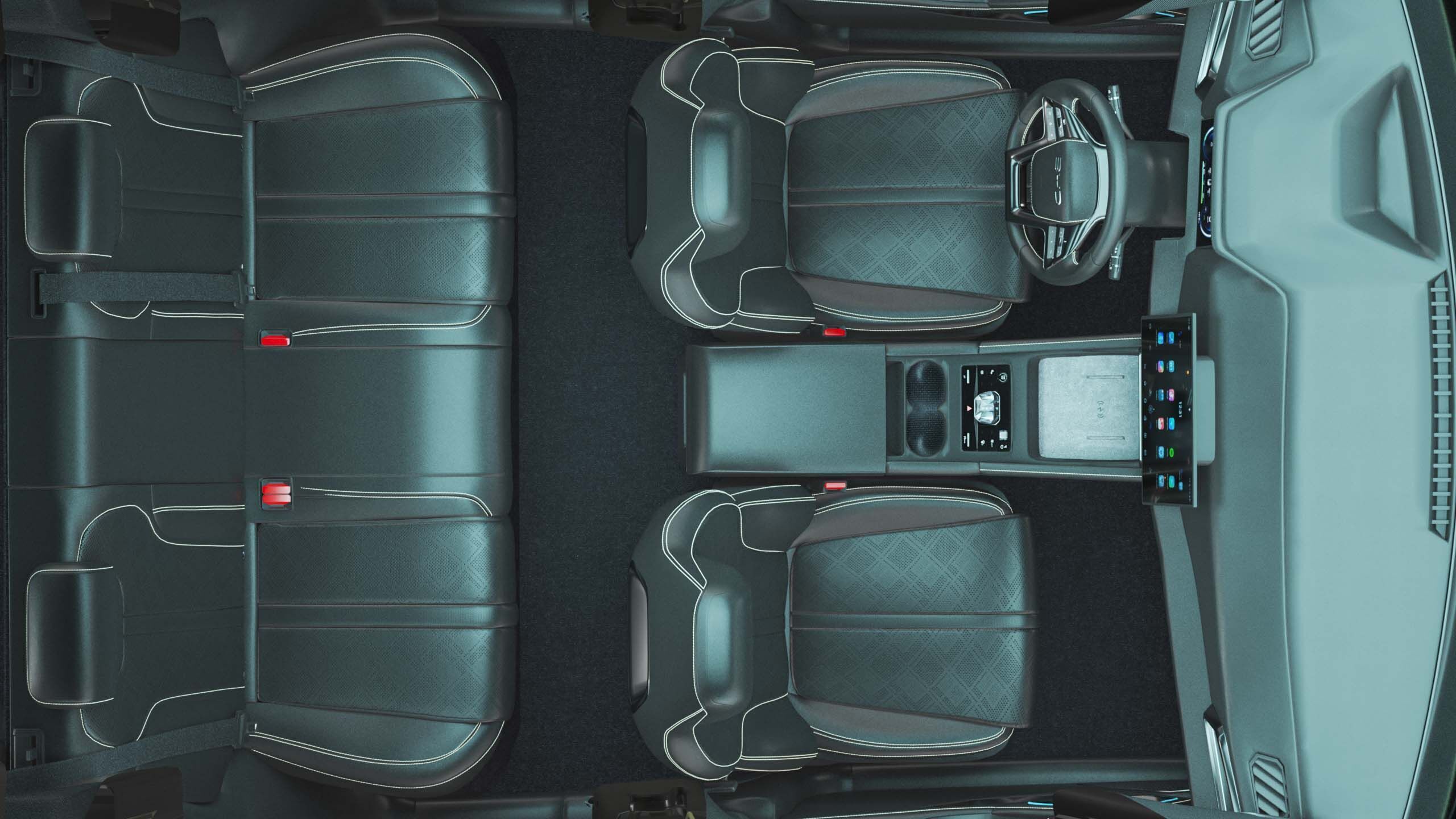 2025 BYD Atto 2 With Interior 3D model_14