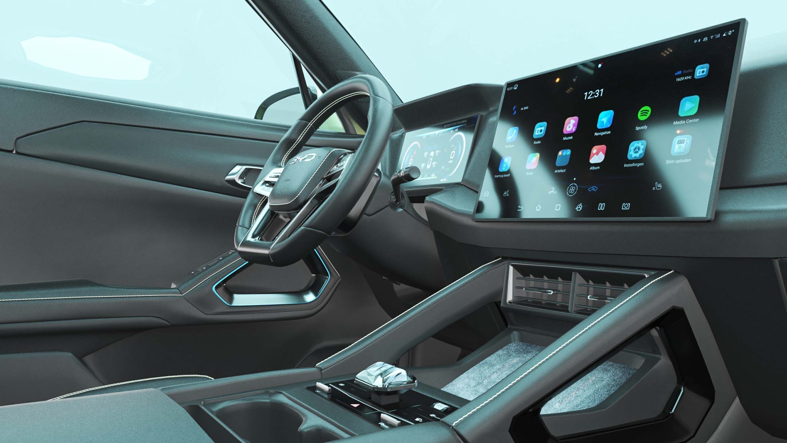 2025 BYD Atto 2 With Interior 3D model_11